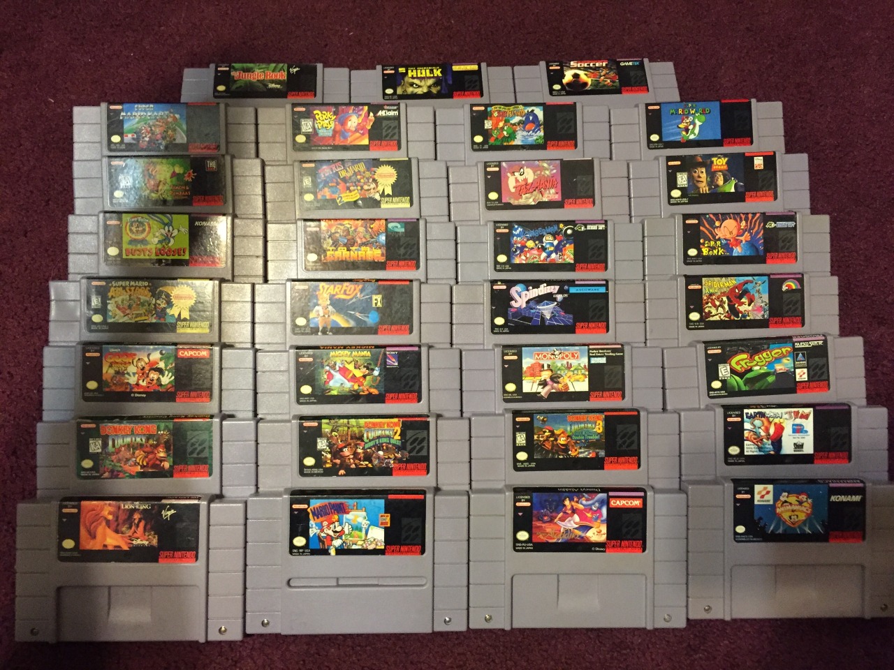 Fleabitten's Game Collection + Other Curiosities — My ORIGINAL snes ...