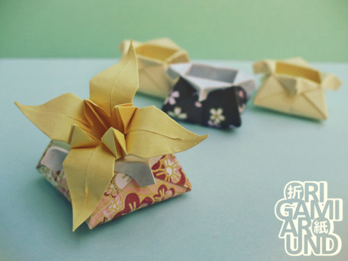 Octagonal Origami Gift Box Tutorial Paper Kawaii