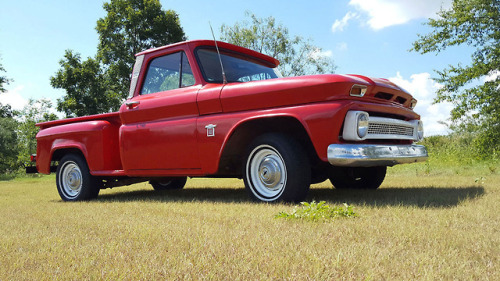 saychevrolet:Vanity Fair: 1965 Chevrolet C-10 Stepside...