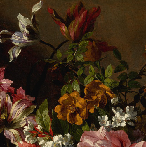 inividia:Still Life of Flowers in a Basket, Jean-Baptiste...