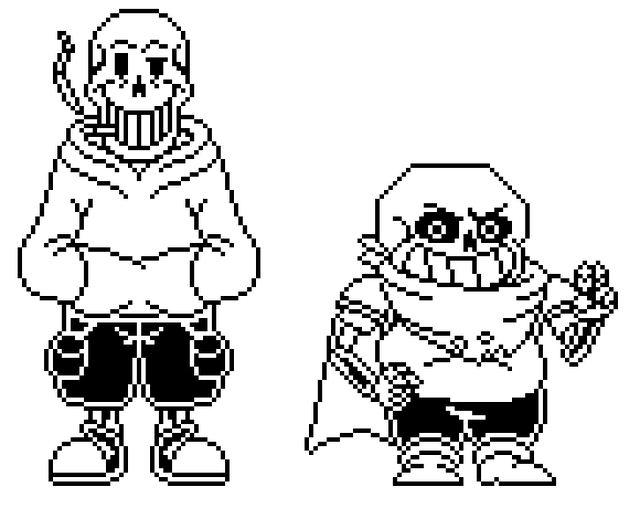 That one Asgore fan — I just remembered I made some sprites for the...
