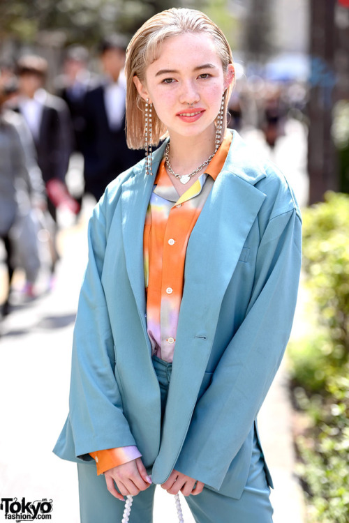 tokyo-fashion:18-year-old Japanese fashion student Ashley...