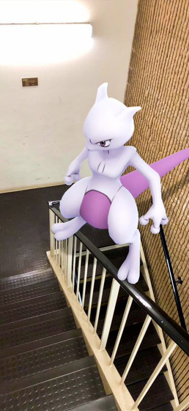 The stairs are for creatures who are Of this world…I…am not Of this world…and so I must stand…on the Railing