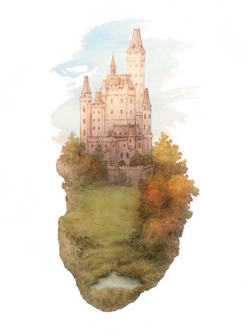 lunariagold:A couple of little landscapes…