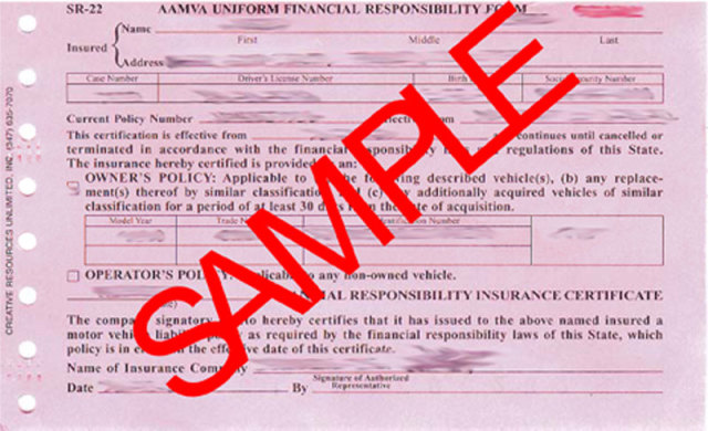 Cheap SR22 Bond — F.A.Q. about SR22 Insurance, part. 2