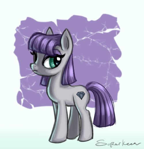 PoniesOne Maud pie sketch and one pony OC inspired by a friend’s...