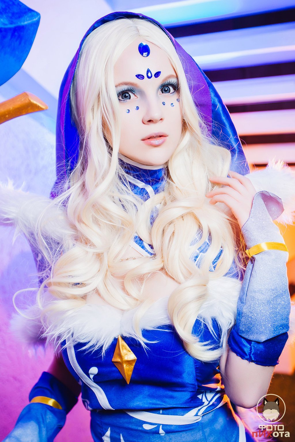 Dota 2 Cosplay Akinagasai Dota 2 Crystal Maiden Arcana