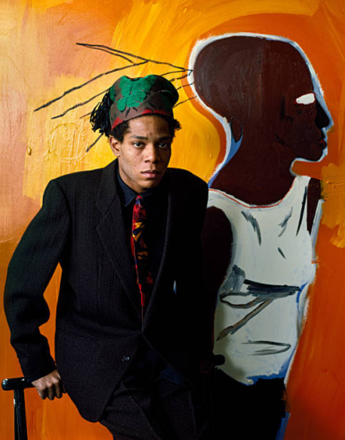 twixnmix:Jean-Michel Basquiat photographed by Evelyn Hofer for...