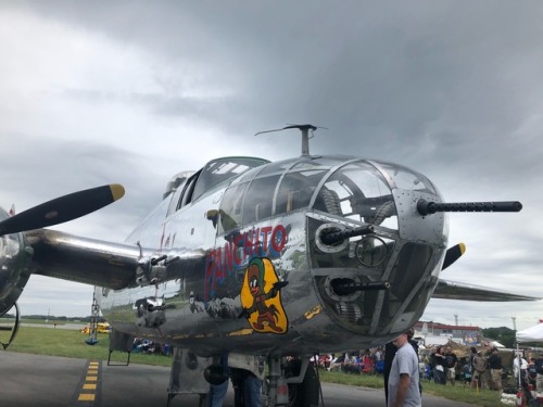 das-blut:I took a flight in a b25 bomber this weekend. This...