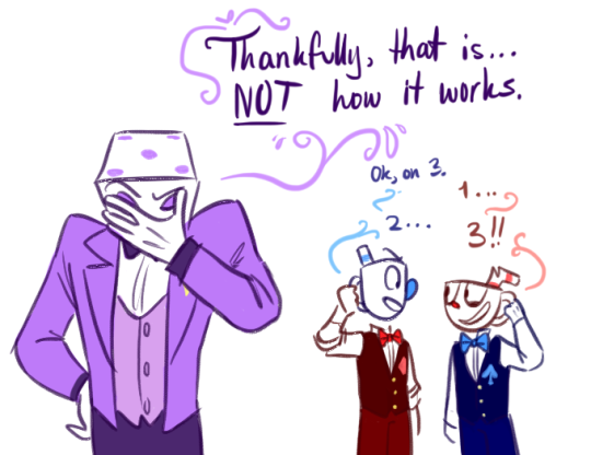 What do King Dice and the Devil think of Elder Kettle/ how is Cupheads and  Mugmans relationship with him? – SpaceAceKaiju Tumblr