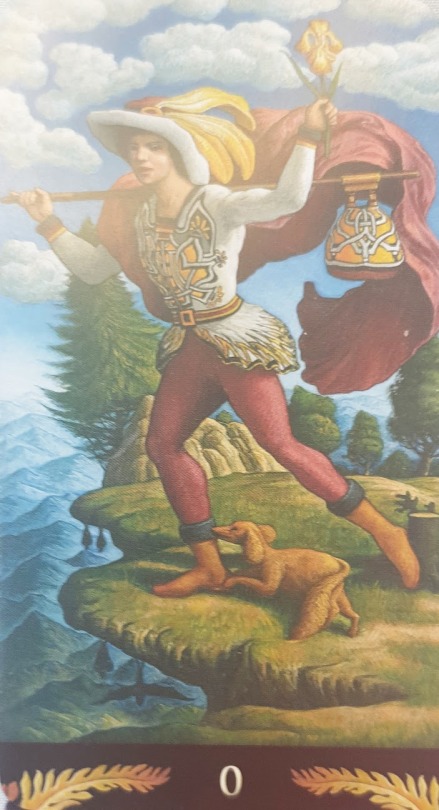 The Fool Pre Raphaelite Tarot