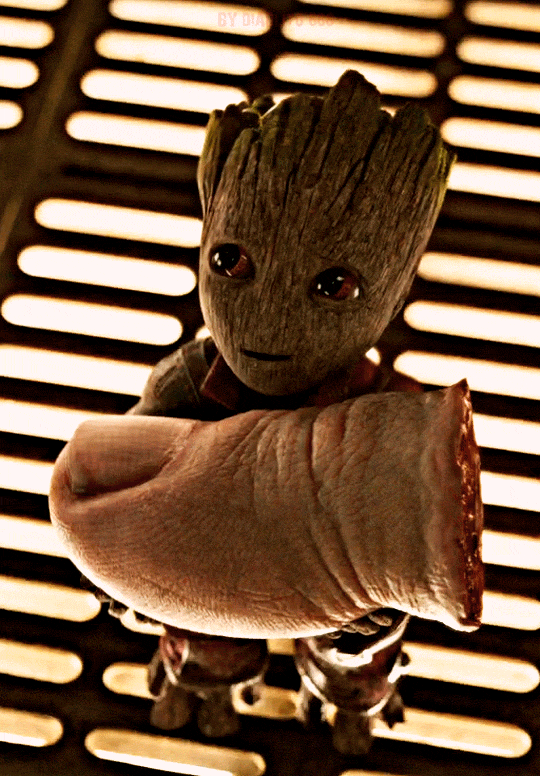 Baby Groot Animated Gif Captions Save