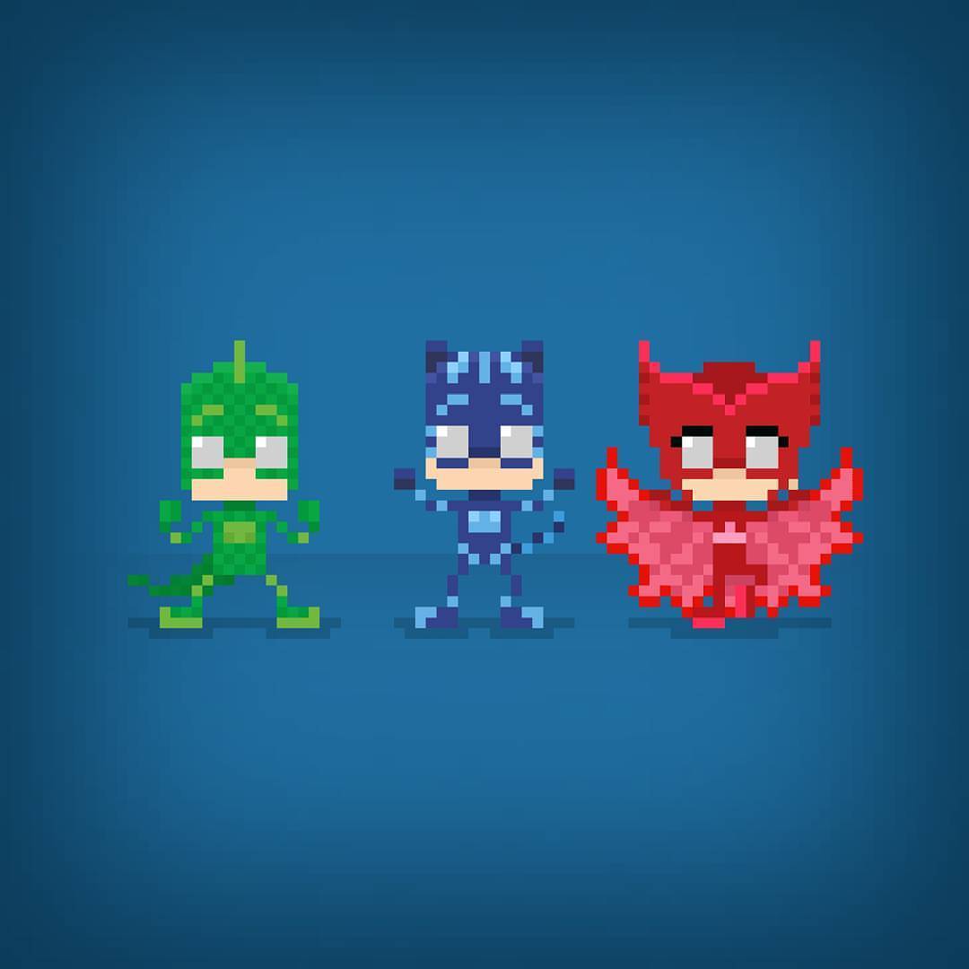 The Overlord Theoluk 16 Bit Pj Masks For My Daughters