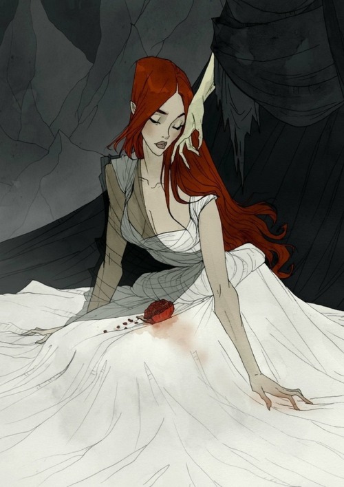 supersonicart:Abigail Larson x INPRNT.The gorgeously haunting...