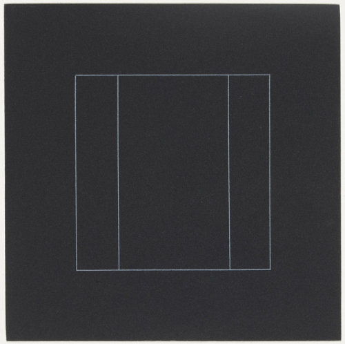 nobrashfestivity:Sol Lewitt, from Six Geometric Figures in...