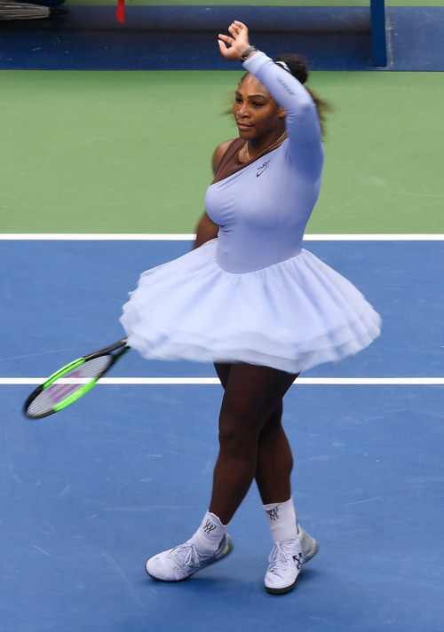 midnight-charm:Serena Williams during her women’s singles...