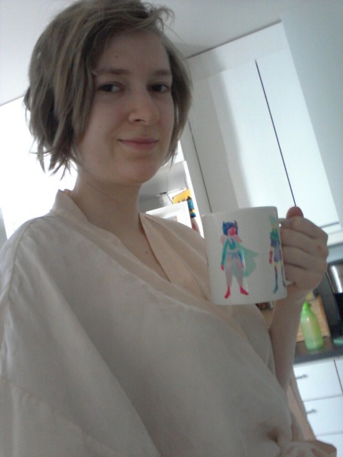 sarlisart ♥♥♥ thank you for printing your beautiful art for merchandise all my visitors have given compliments to these mugs my messy hair my posts