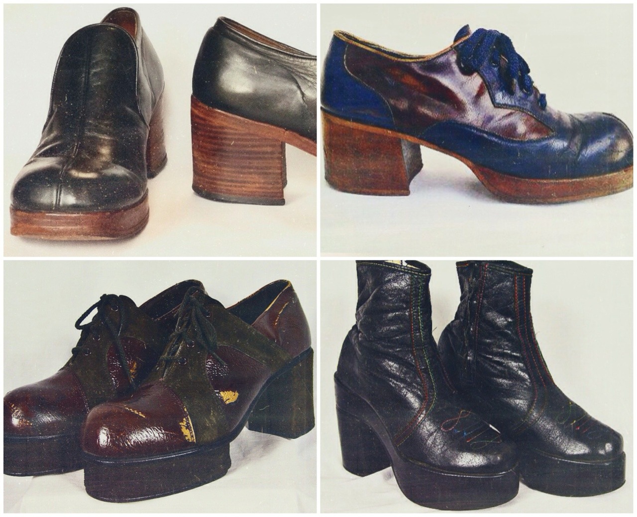 ATOMIC CHRONOSCAPH — Vintage 1970s Men’s Platform Shoes