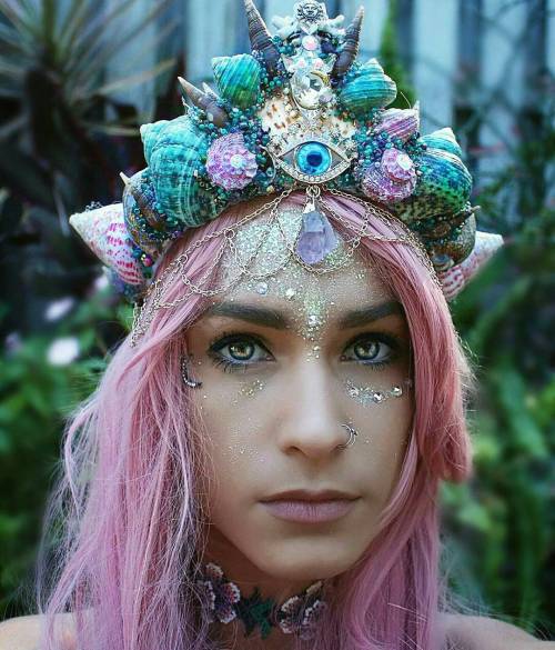 culturenlifestyle:New Dazzling Mermaid Crowns Inspired by...