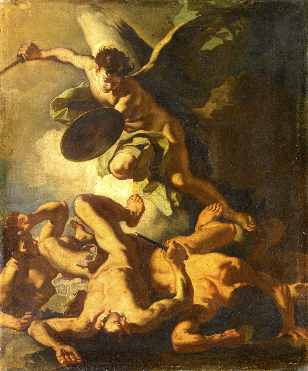 Francesco Solimena, Saint Michael the Archangel Defeating the Rebel Angels, c. 1737