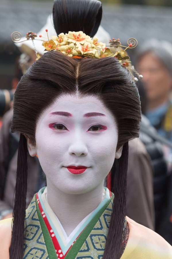 Oiran & Geisha | Jidai Matsuri 2015… …with the geiko Mistuna of...