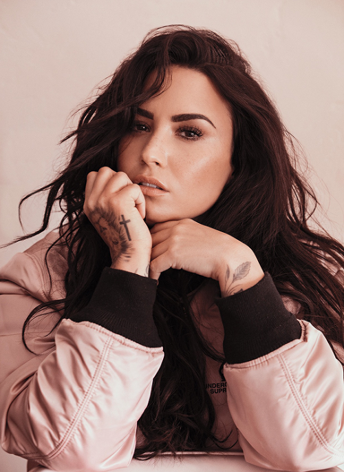 Demi Lovato photograhed by Austin Hargrave for Billboard...