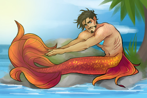 hello-shellhead:Well, it’s mermay again!! Here’s Tony doing...