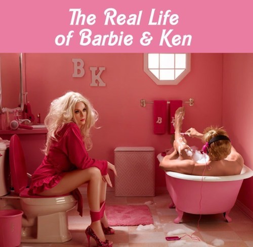Barbie and darky ken