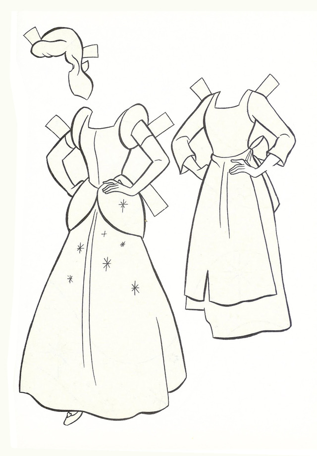 Paper Dolls as Fashion History — FAIRY TALE FRIDAY Cinderella