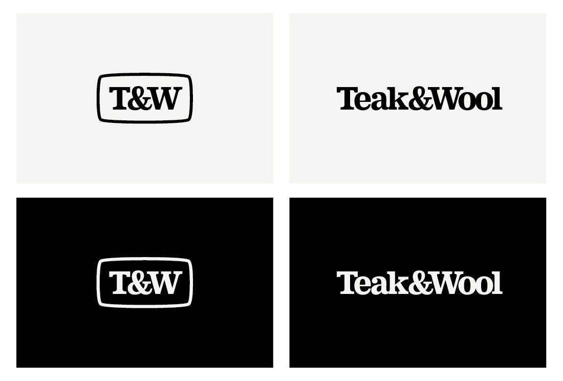 Sean Kane Design - ‘Teak&Wool’ logo for an upcoming Mid Century...