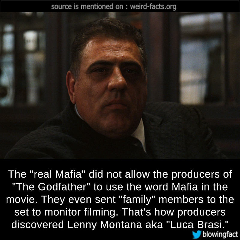 Weird Facts — The “real Mafia” Did Not Allow The Producers Of...