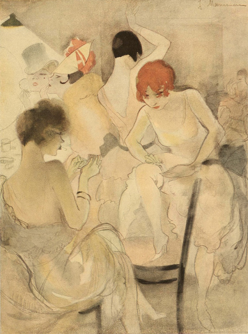 geritsel:Jeanne Mammen - watercolors