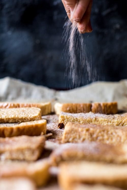 sweetoothgirl:Apple Butter Cinnamon French Toast Sticks