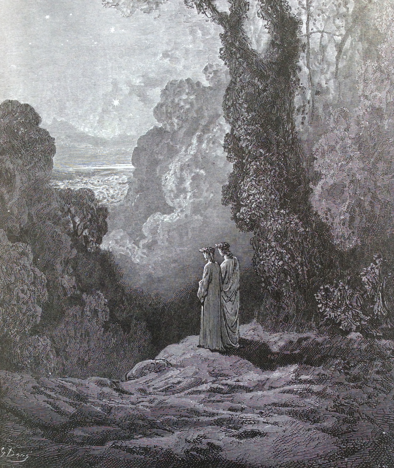 Gustave Dore’s illustrations for the “Purgatorio”,... | Noise vs. Signal