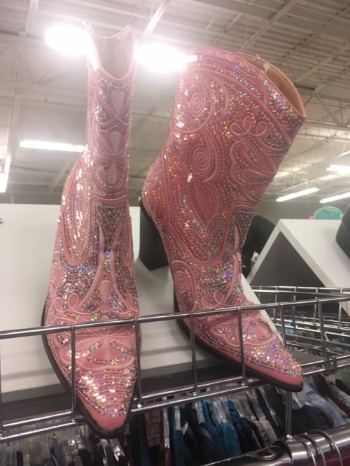 shiftythrifting:trixie mattel boots, a bag that makes caring for...