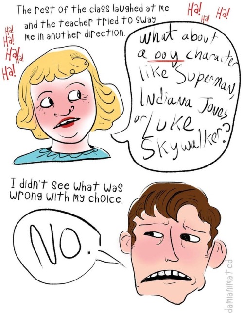 damianimated:At Target this lady told her son he couldn’t have a...