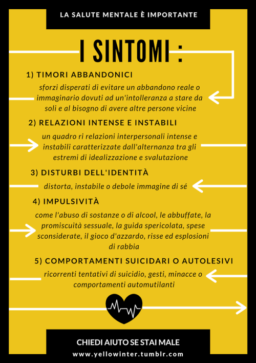 Sto uscendo con qualcuno con disturbo borderline personalità