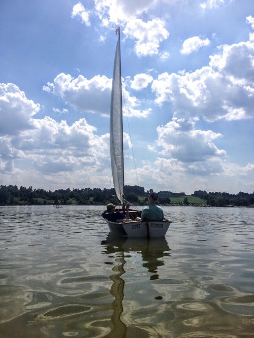 S.S. JUST KIDDIN.The joys of an old (self built) boat.