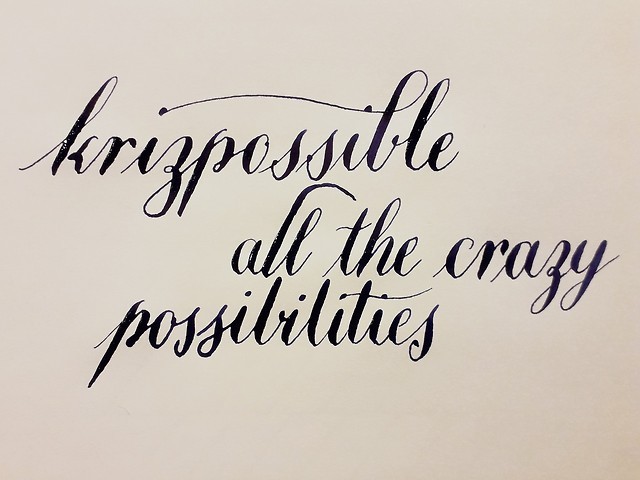  Calligraphy  by Pica  30 DAYS OF CALLIGRAPHY  CHALLENGE By 