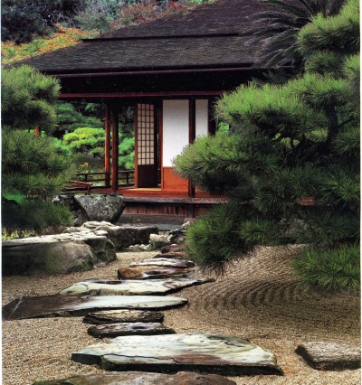 Scenery Anime Traditional Japanese House