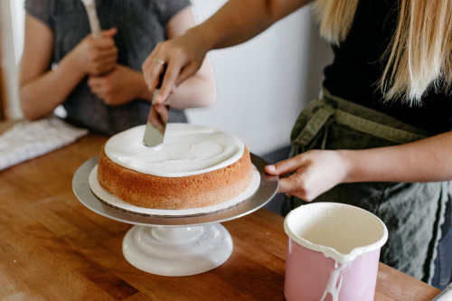 sweetoothgirl:ORANGE BLOSSOM ALMOND CAKETrabalho de...