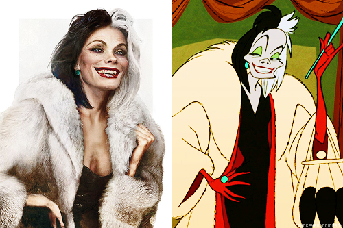 mickeyandcompany:Real Life Disney Villains, by Jirka Vinse...