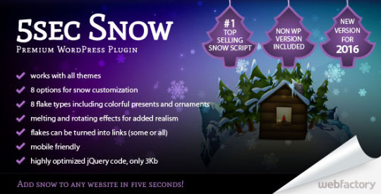 5sec Snow v1.65 – Premium Plugin Nulled