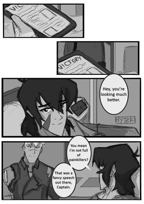 hyteriart:Sheith post season 7 - Hospital visit because I’m a...