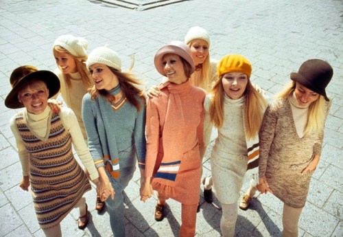 ladiesofthe60s:Swedish fashions photographed by Norman...