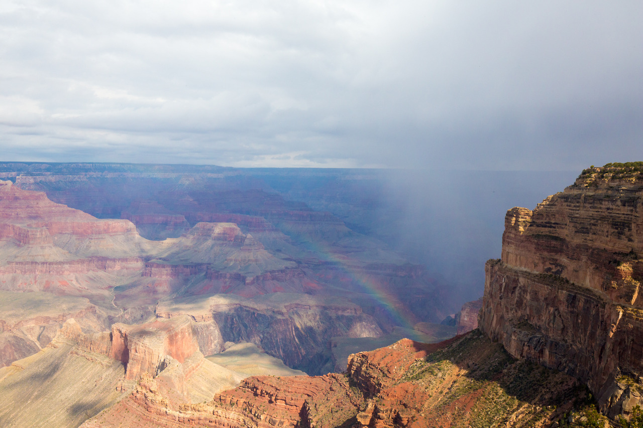 ahuff.neonpinkglitter - Grand Canyon Rainbow - October 2015 After lunch