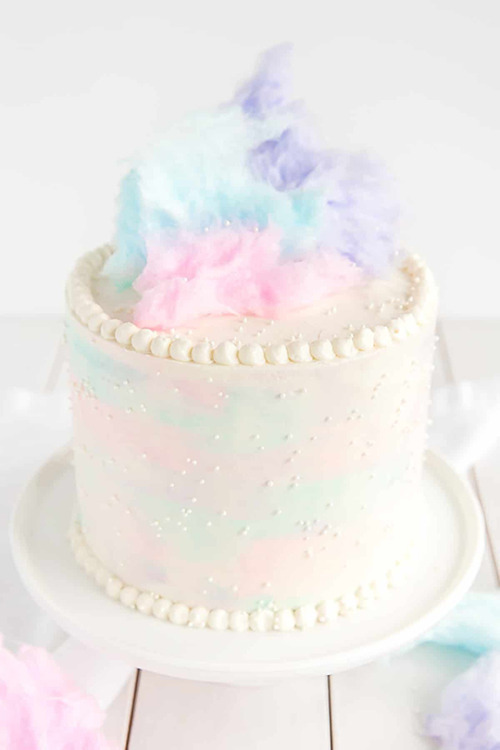 ari-kanon:Cotton Candy Cake