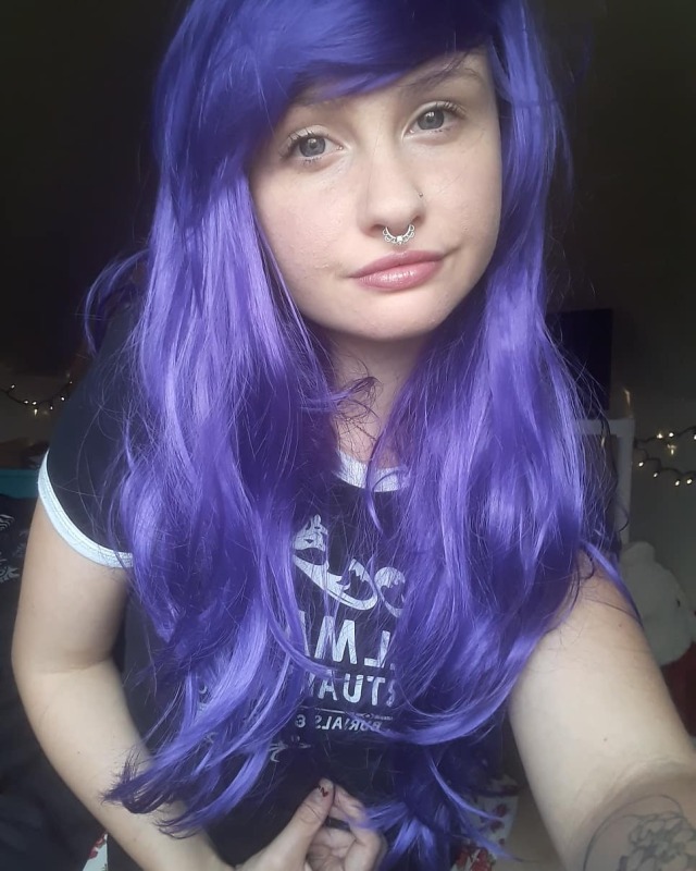 With The Purple Hair Tumblr