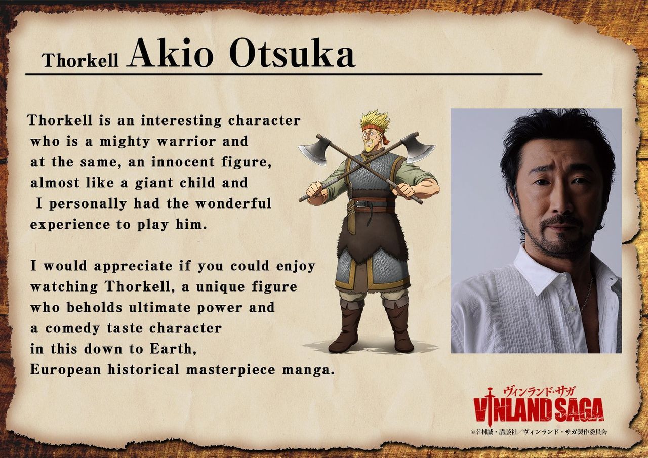 Anyone think the English voice actor for Askeladd sounds like