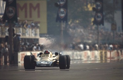 Lotus 56b Turbine Gold Leaf Race of Champions 1971 Emerson Fittipaldi 1:18tsm
